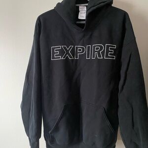 Expire Band Black Hoodie